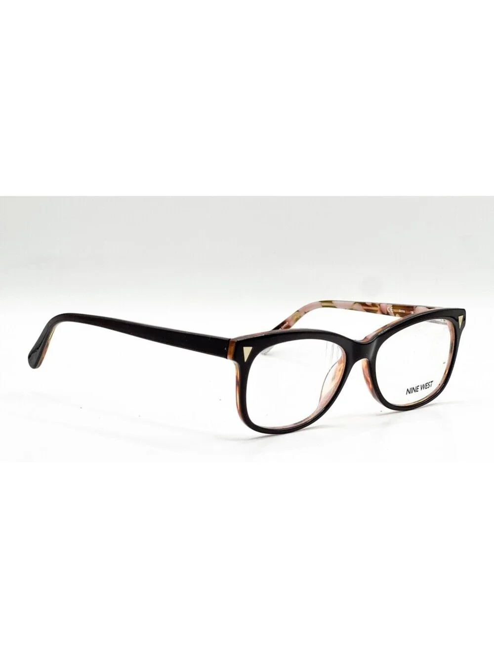 Nine West Nw5006 255 Brown And Tortoise Authentic Eyeglasses 52-16-130